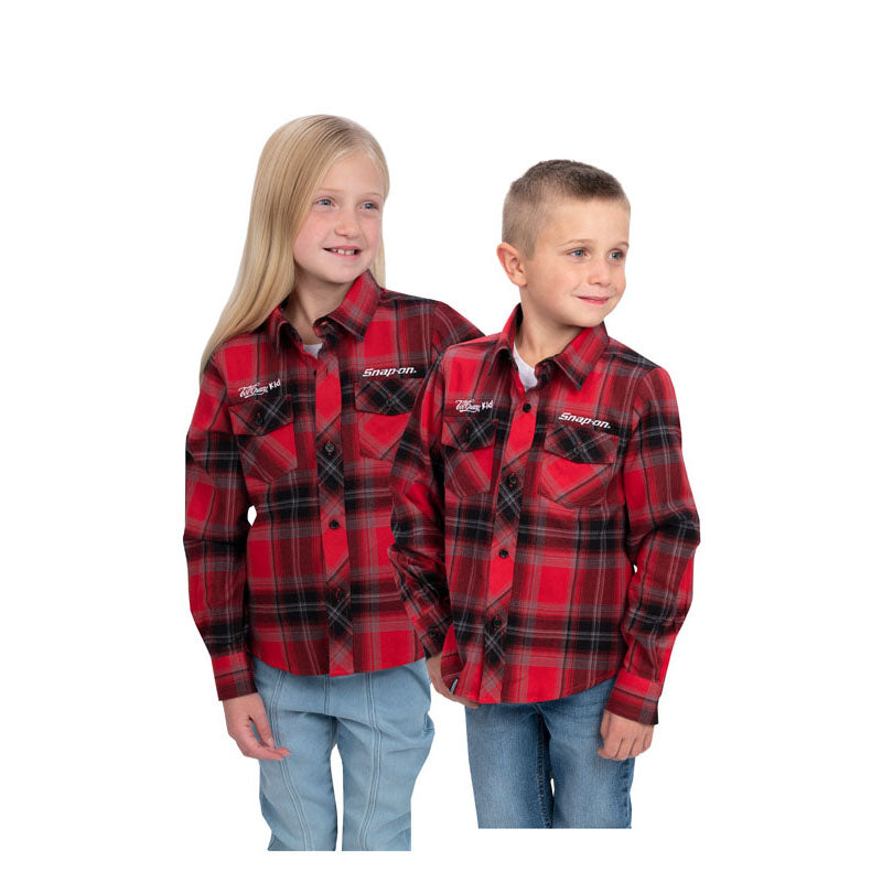 Kids' Plaid Flannel L/S Shirt