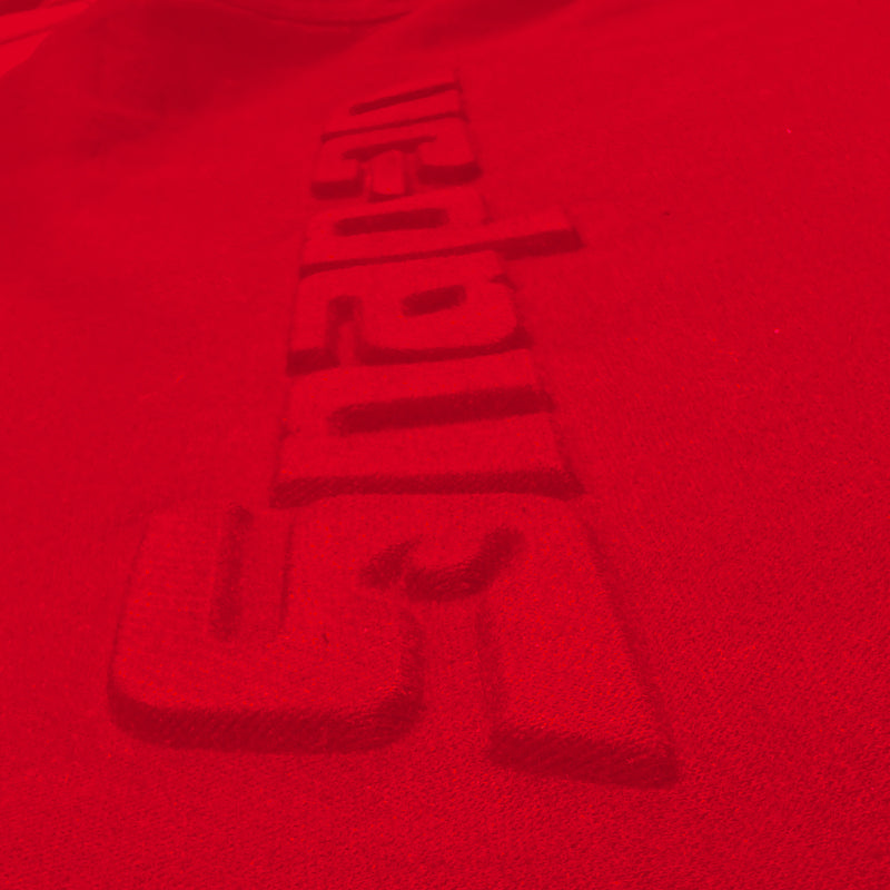 Unisex Embossed Motion Pullover Hoodie