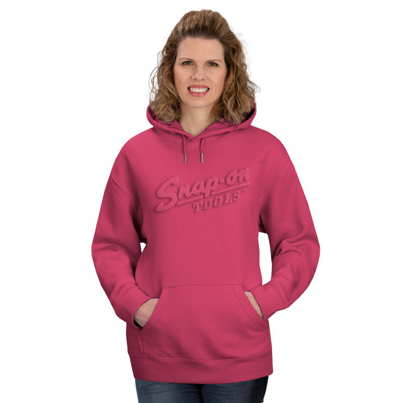 Unisex Embossed Motion Pullover Hoodie