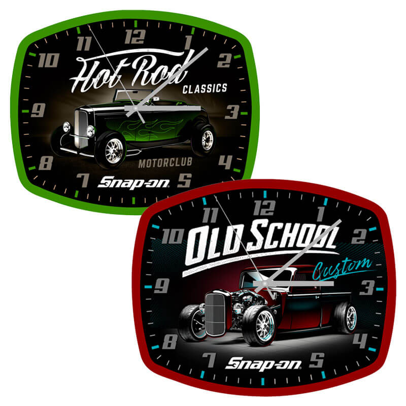 Shop Clock - 6 PK - Hot Rod/Old School