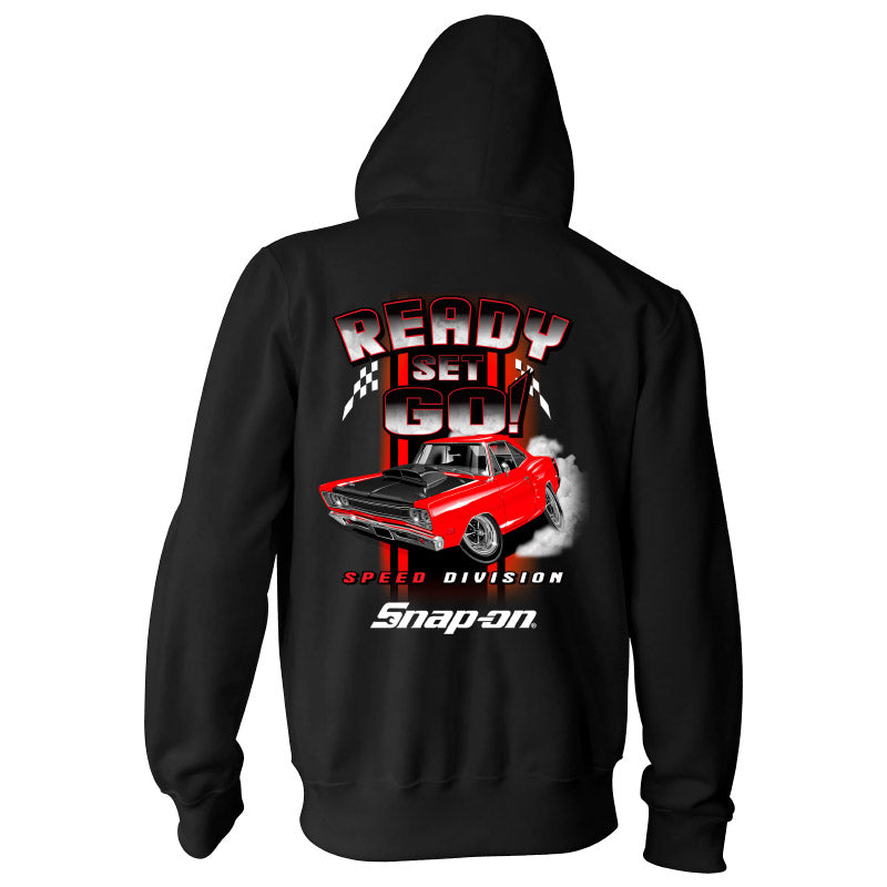 8 Pack KIDS READY, SET, GO MOTION PULLOVER - BLACK