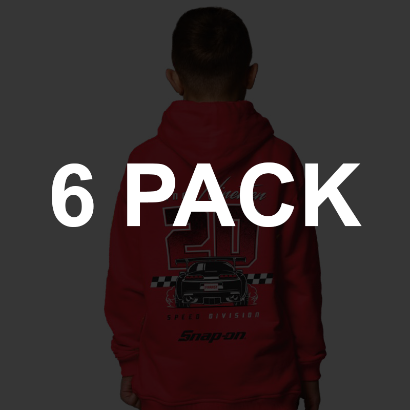 6 Pack MIXED KID'S Motion Speed Pullover