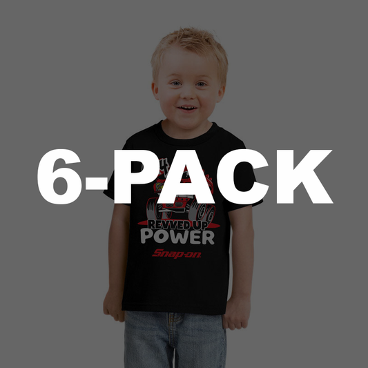 6 Pack MIXED TODDLER S/S T-SHIRT
