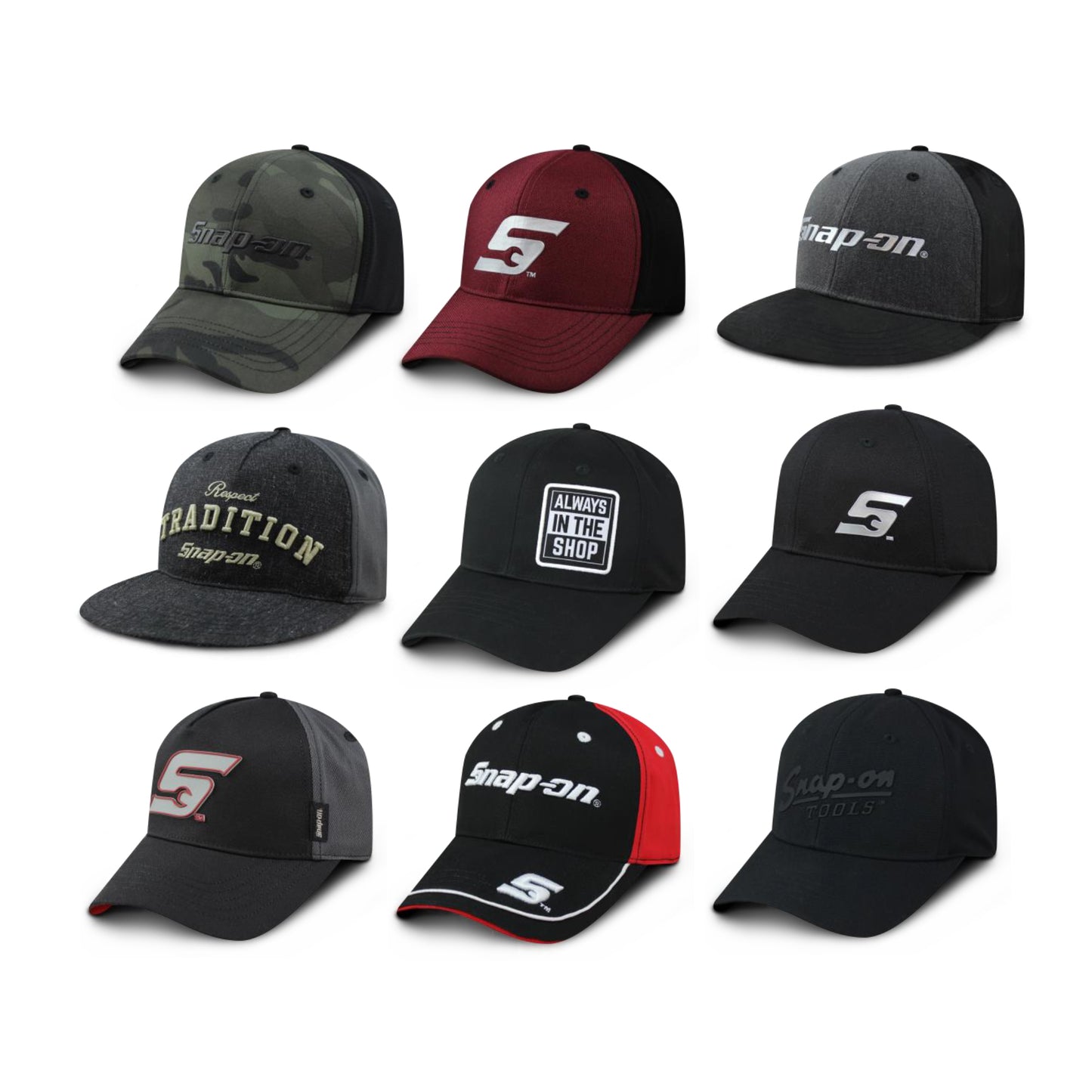 Full Back Cap 24 Pack - Assorted Styles