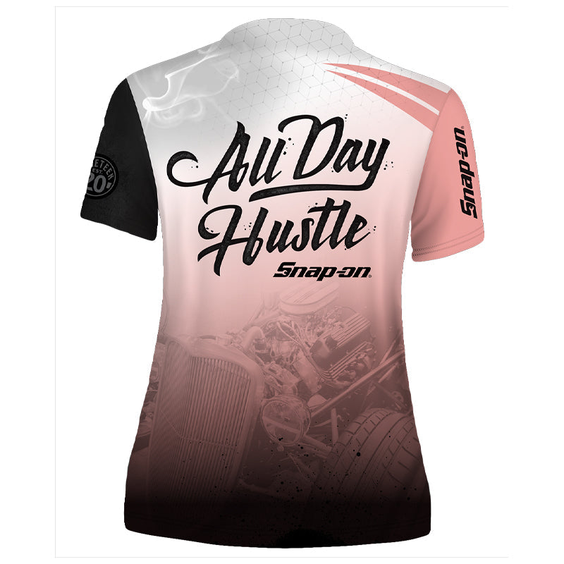 Ladies All Day Hustle Sublimated S/S Crewshirt