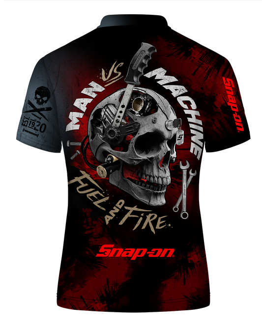 Man vs Machine Sublimated S/S Crewshirt