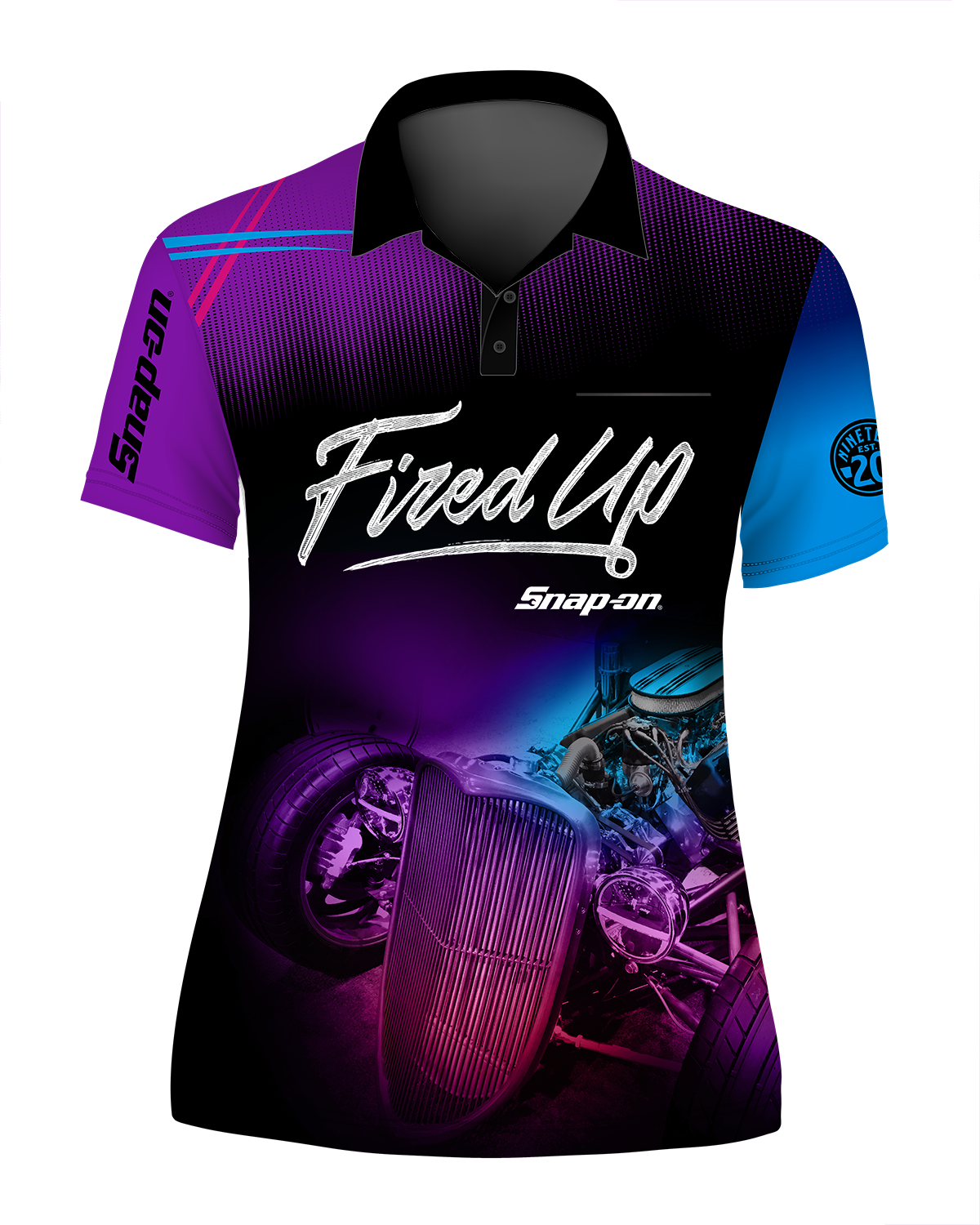 Ladies' Fired Up Sublimated S/S Crew Shirt