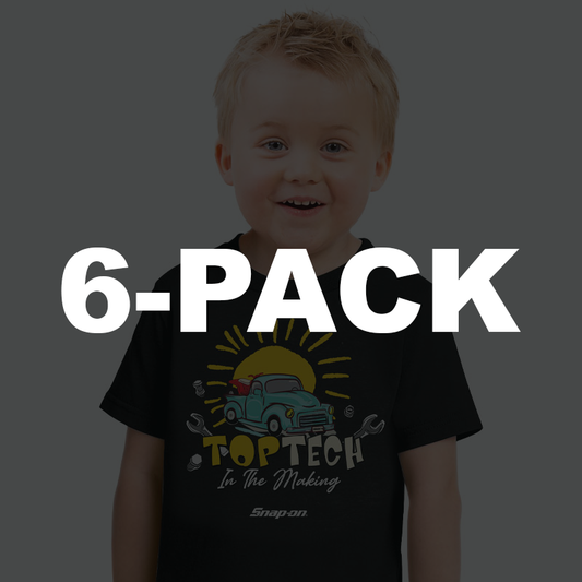 6 Pack MIXED TODDLER S/S T-SHIRT
