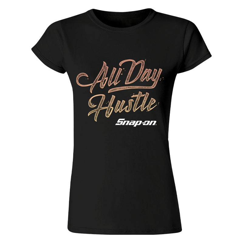 Ladies All Day Hustle Crew Neck S/S T-Shirt