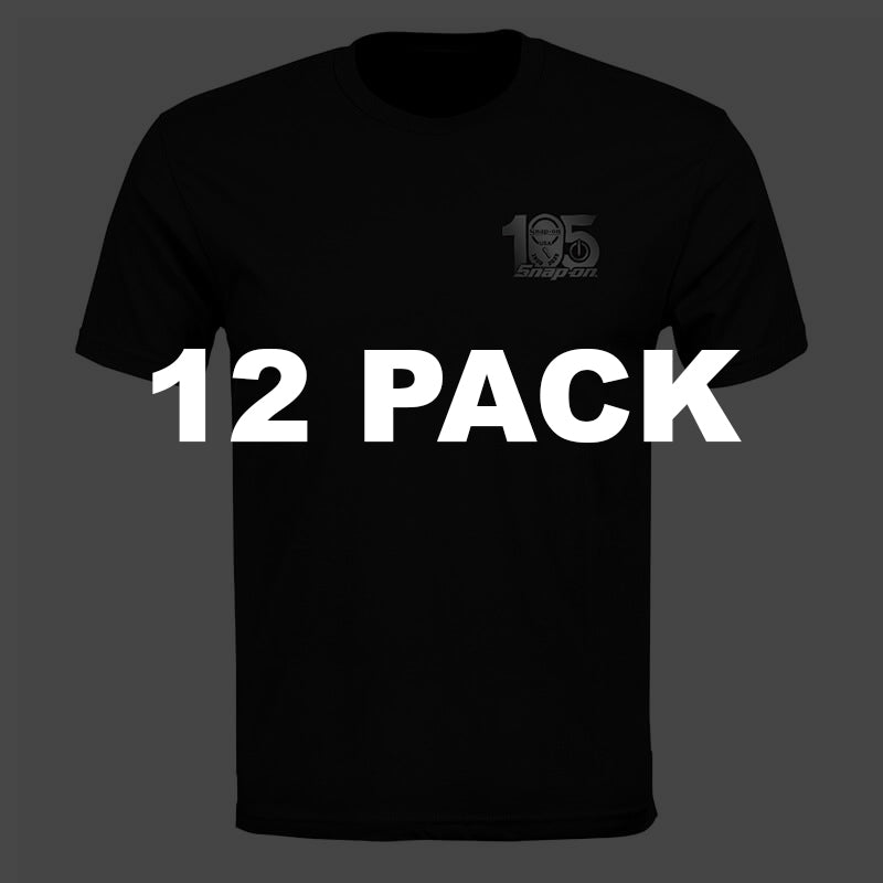 105th T-shirt - Chrome Logo 12 PACK | MARCH 1ST Delivery