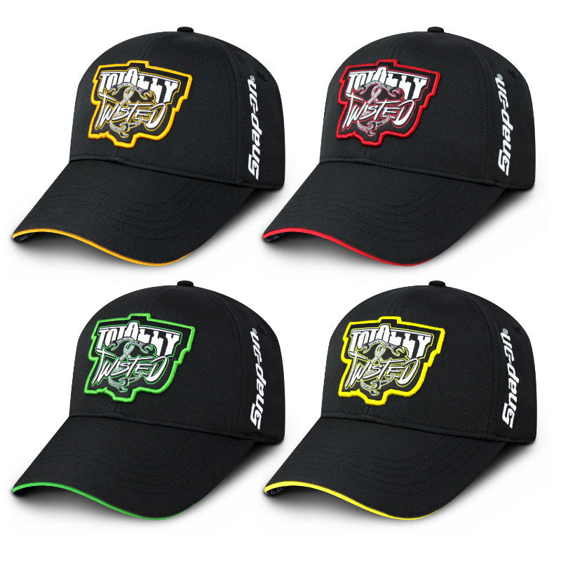 TOTALLY TWISTED Snap Back Hat Pack - 24 PK