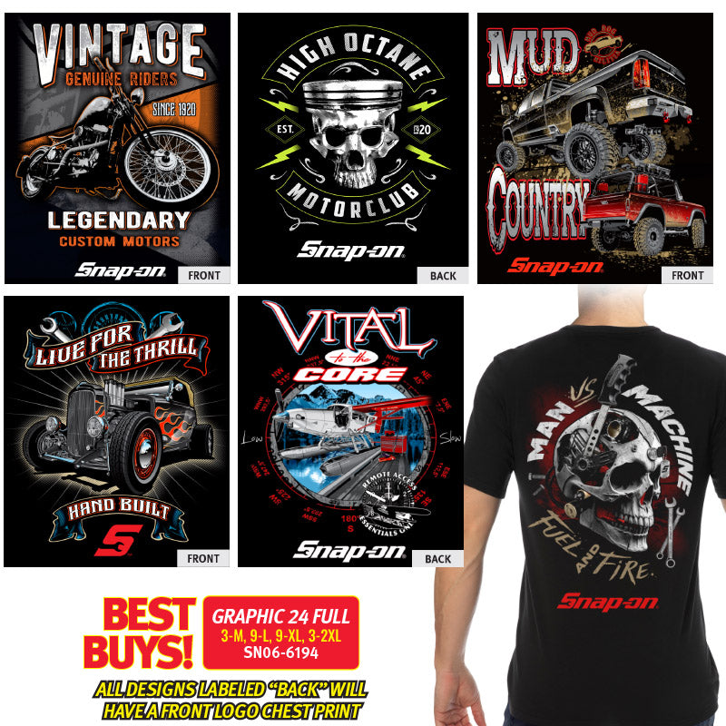 GRAPHIC T-Shirt 24 Pack