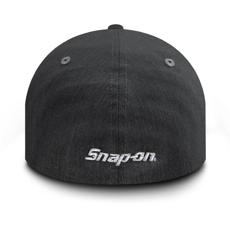 Midnight Flat Peak Fast Flex® Full Back Cap