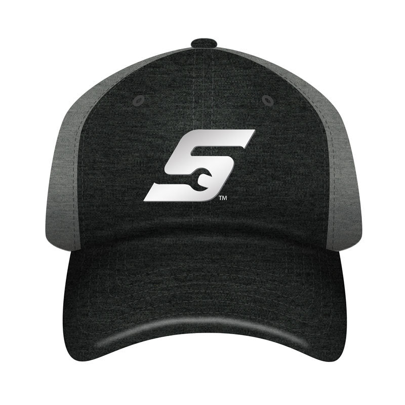 Casquette arrière complète chromée « S » Fast Flex¨