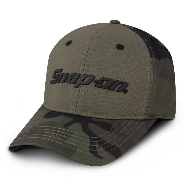 Classic Camo Flat Peak Fast Flex® Full Back Cap