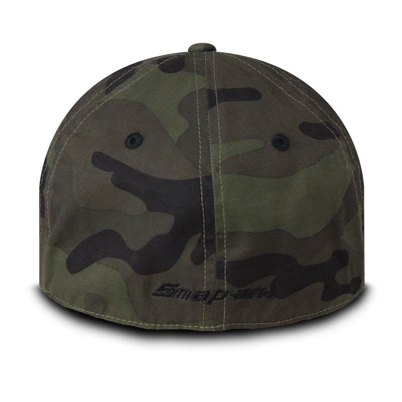 Classic Camo Flat Peak Fast Flex® Full Back Cap