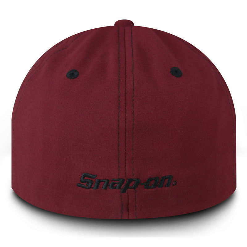Cranberry Chrome "S" Fast Flex® Full Back Cap