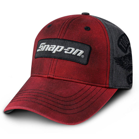 Chrome Club Distressed Snap Cap