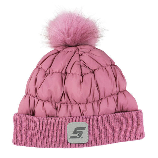 Ladies' Puff Beanie 6PK