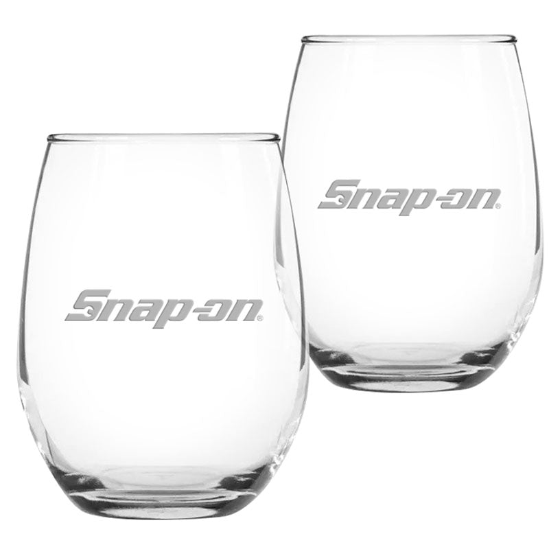 Verre sans pied ambré - LOT DE 2