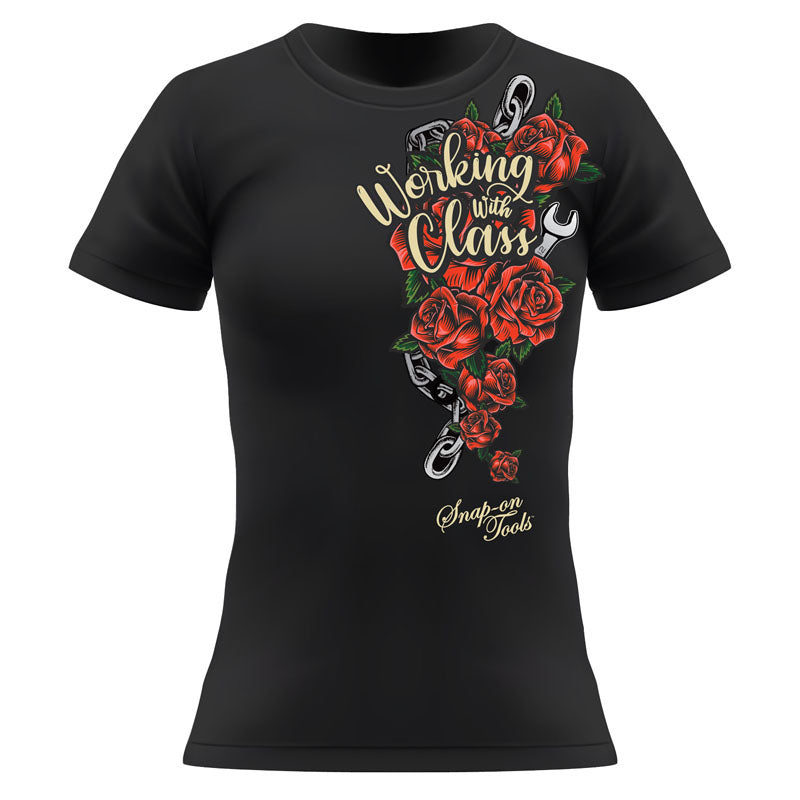 Ladies' Chain & Roses Crewneck S/S T-Shirt