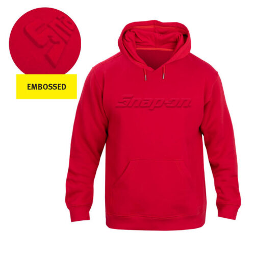 Unisex Embossed Motion Pullover Hoodie