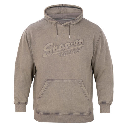 Unisex Vintage Wash Embossed Motion Pullover Hoodie