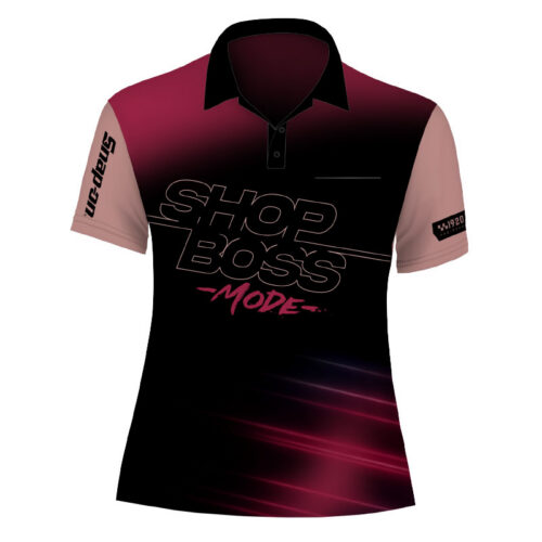 Ladies' Shop Boss Sublimated S/S Crew Shirt