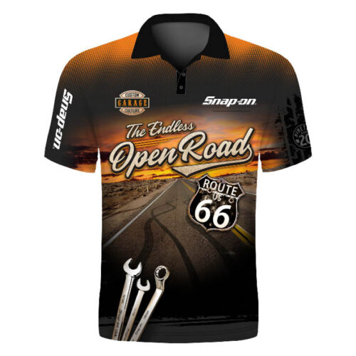 Open Road Sublimated S/S Crew Shirt
