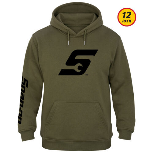 PACK P - Essential Pullover Fleece Hoodie - 12 PK