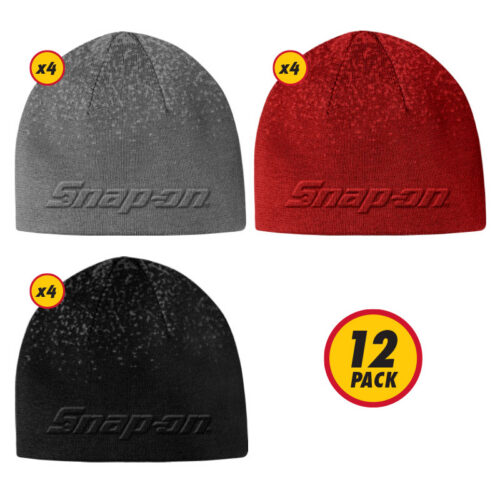 Fade Embossed Beanie - 12 PK