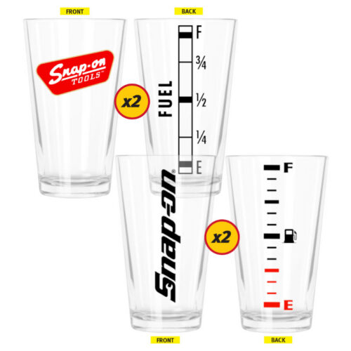 Fuel Up Pint Glasses - 4 PK